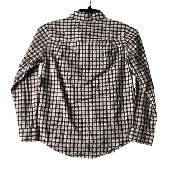 Childrens Place Boys Checkered Button-Down Shirt Size 7/8 NWT 100% Cotton - Picture 6 of 6